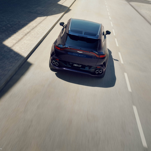 2027 Aston Martin DBX GT Rear View